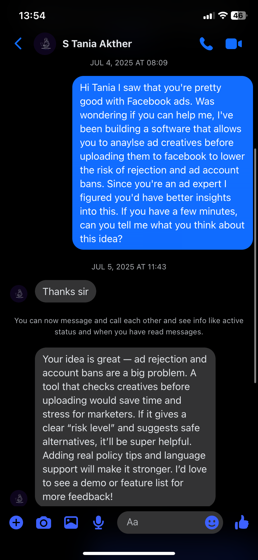 Media buyer feedback 3